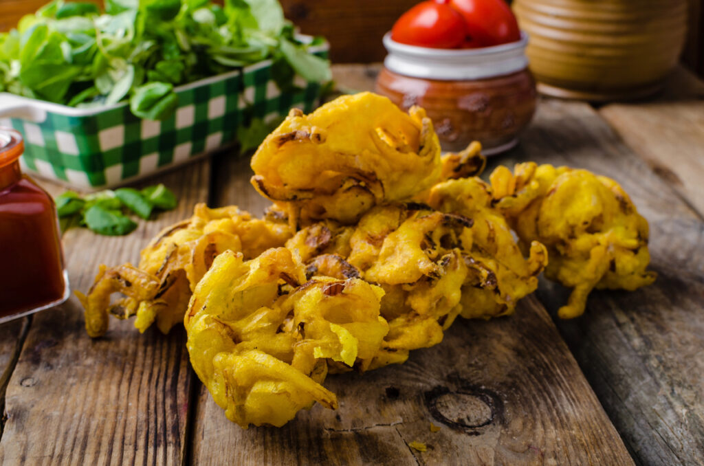 Crispy Onion Bhaji