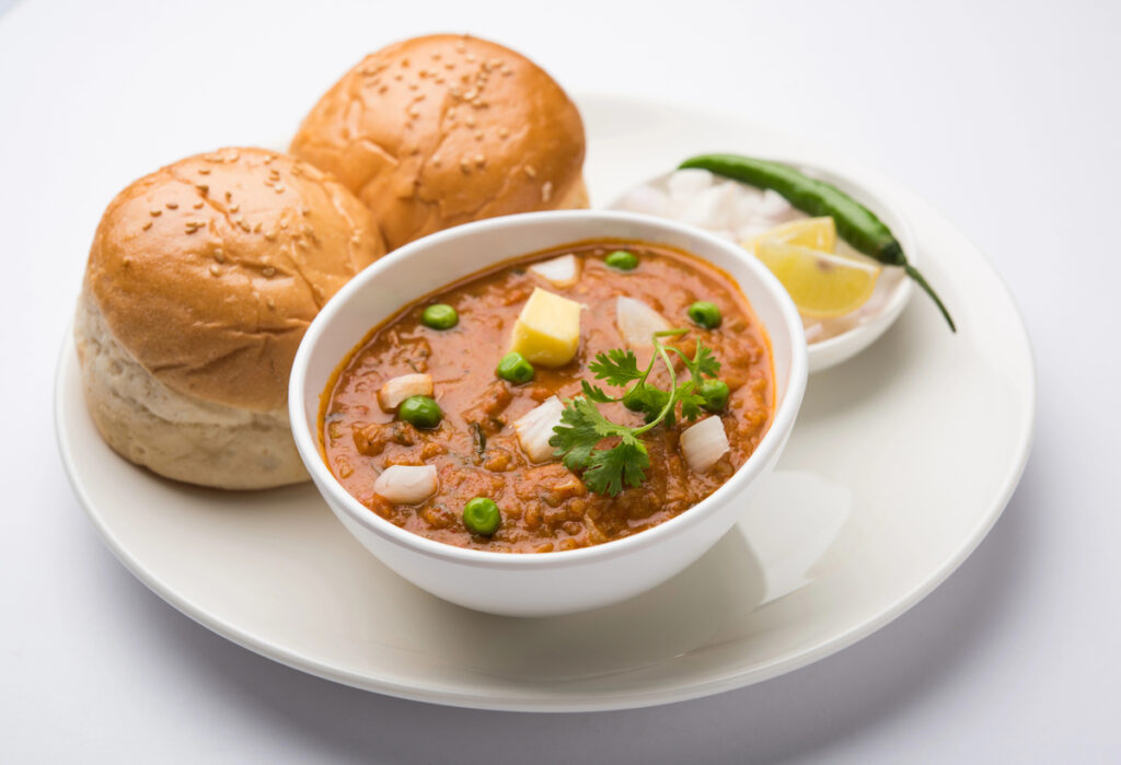 Masala Pav Bhaji or Paav Bhaji