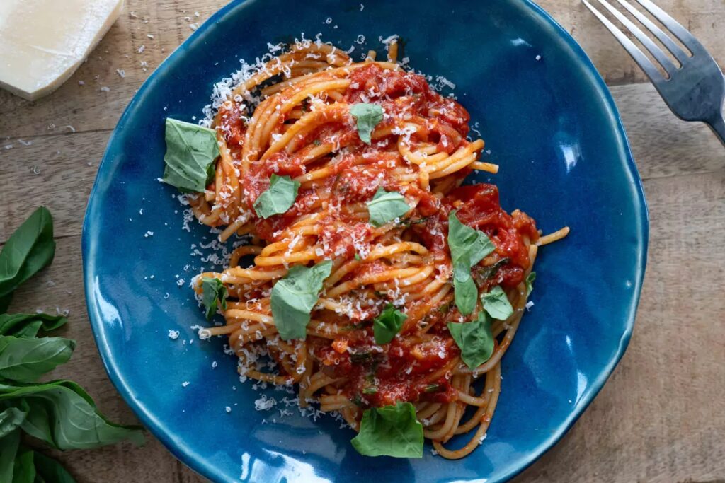 Spaghetti Arrabbiata Sauce