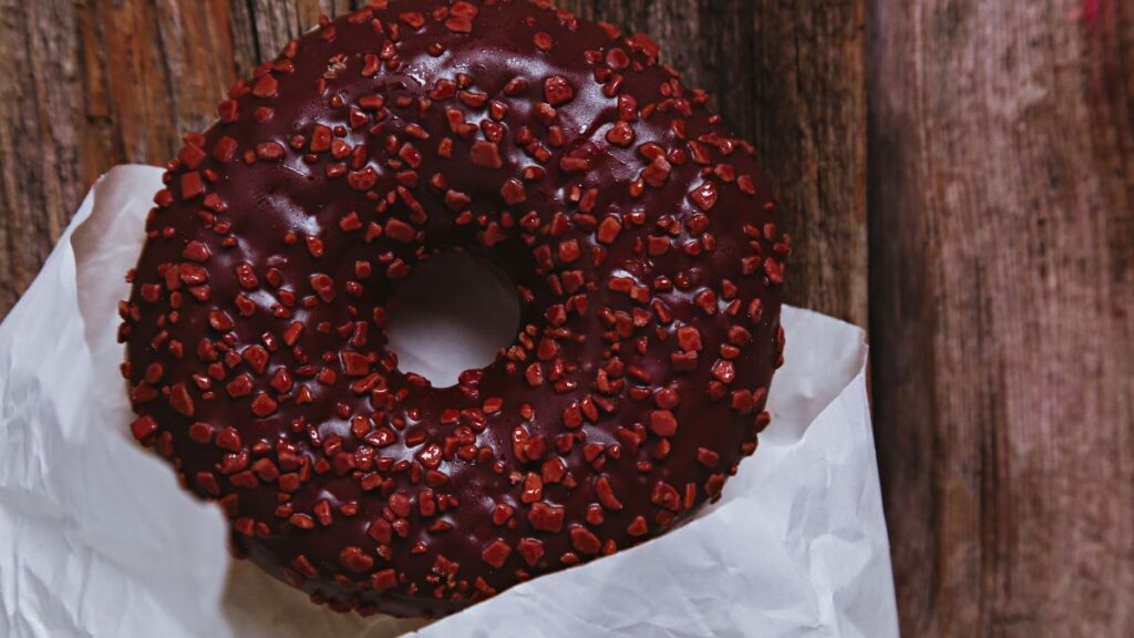 Sriracha Chocolate donut