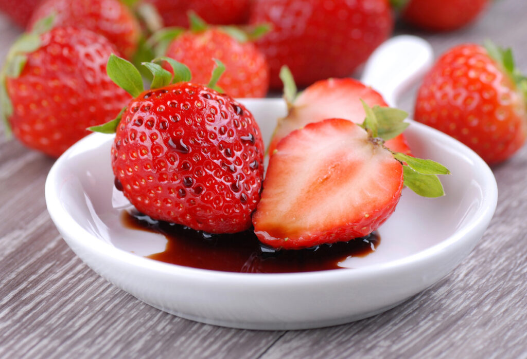 Strawberries and Balsamic Vinegar