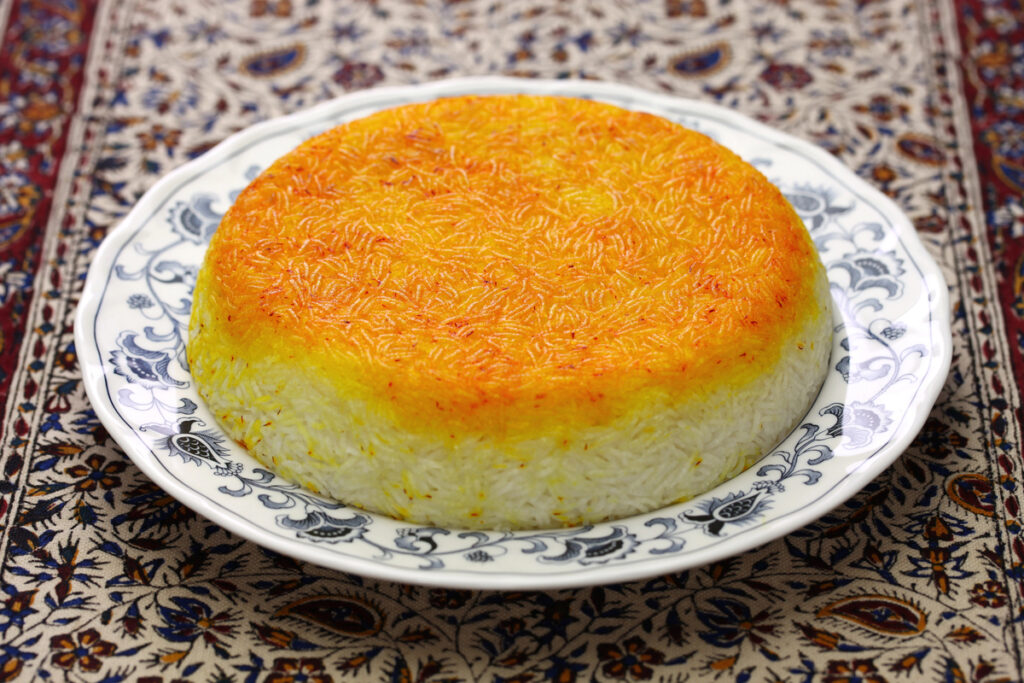 Tahdig, persian rice, iranian food