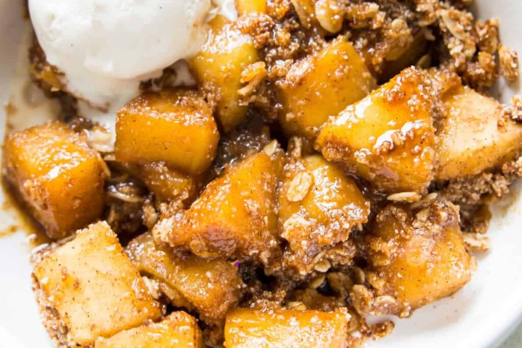 The Best Healthy Apple Crumble (Gluten-Free & Vegan)