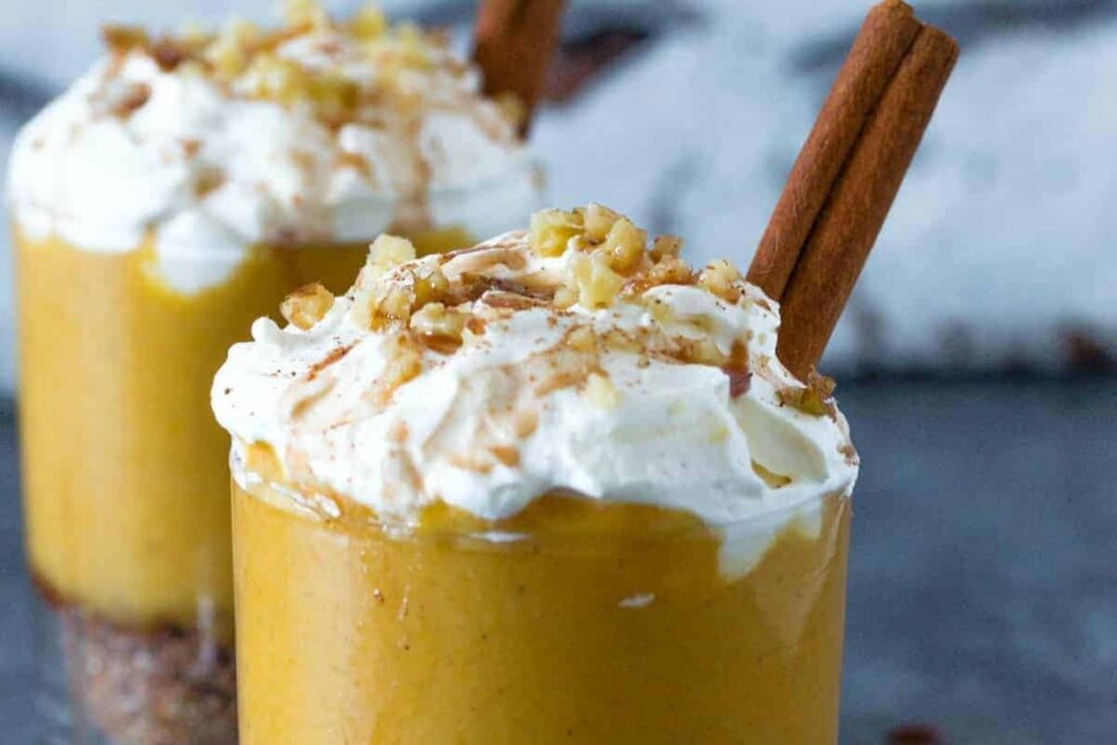 Vegan Pumpkin Parfait 