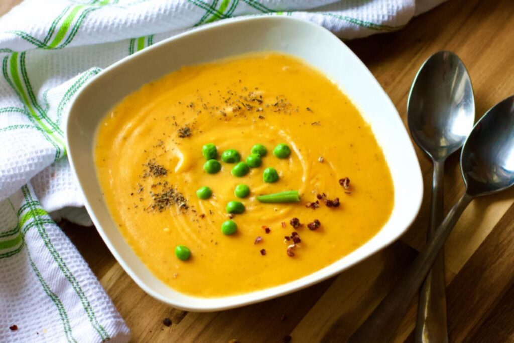 Very Simple Sweet Potato Cream Soup 