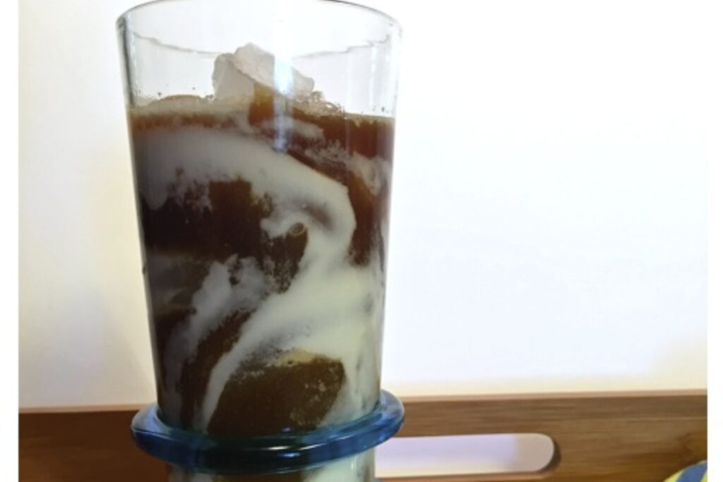 Vietnamese Iced Coffee With Homemade Condensed Coconut Milk