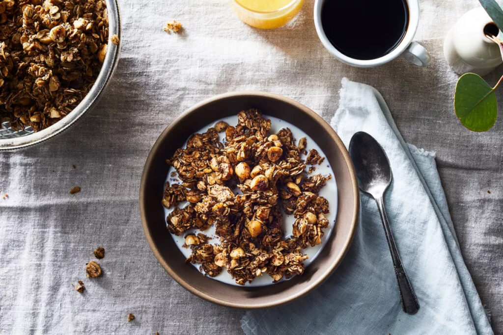 coffee flavored granola