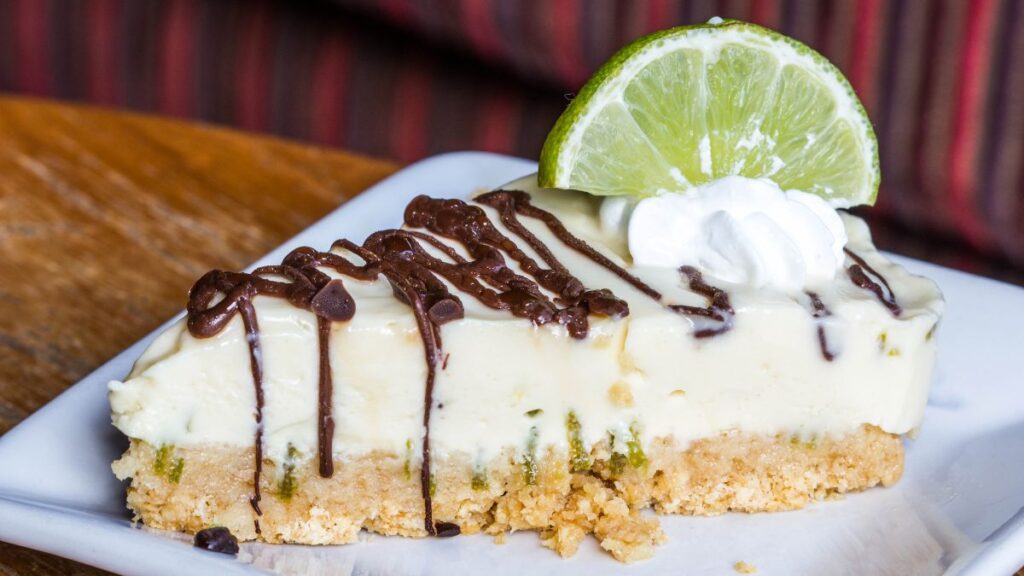 key lime with chocolate