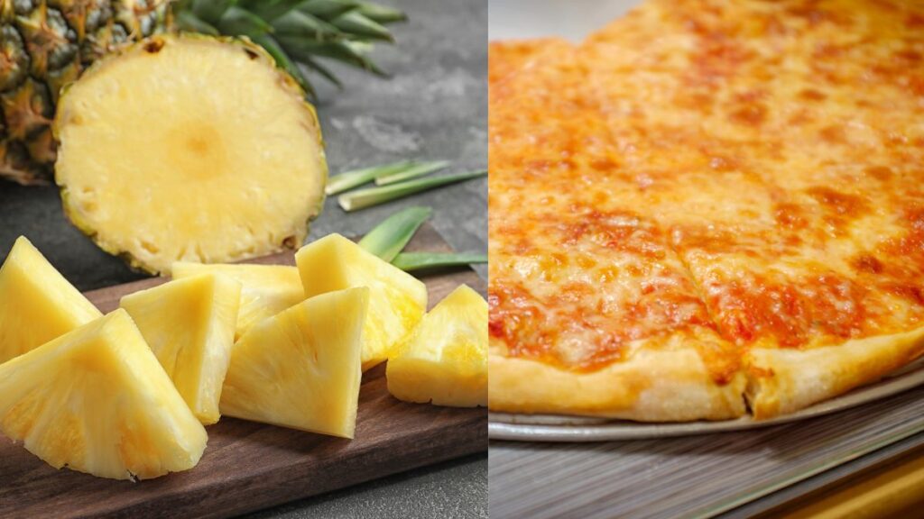 pineapple pizza
