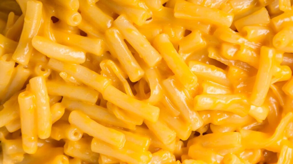 processed mac and cheese