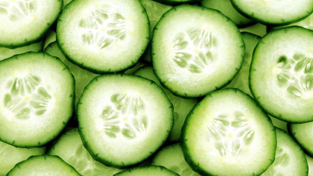 cucumber slices