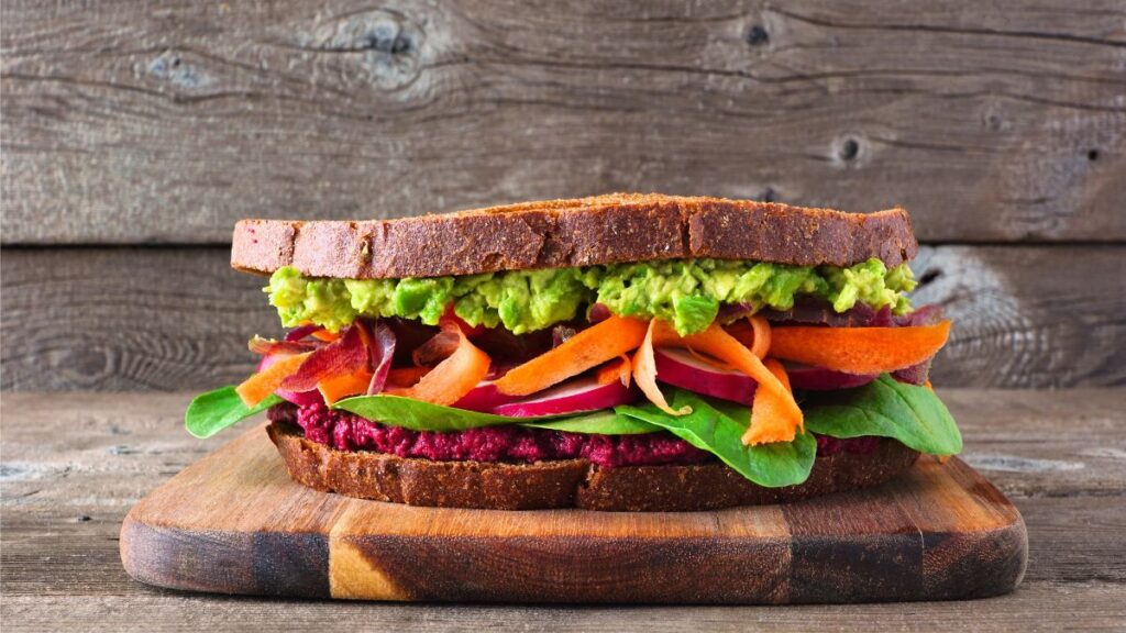 vegetable sandwich