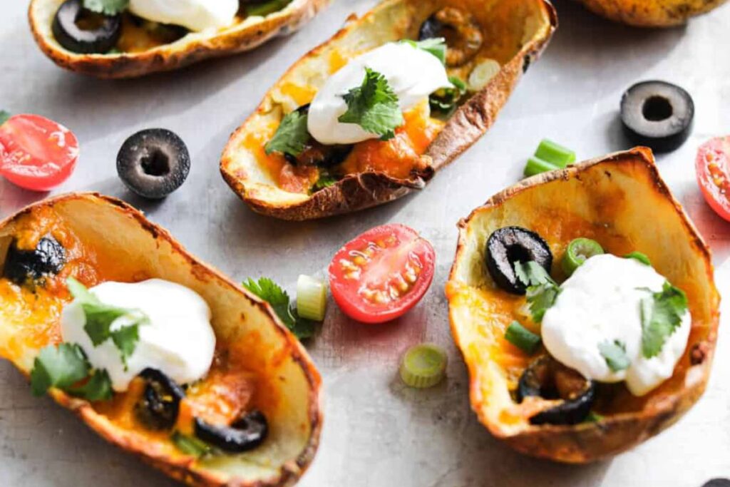 Air Fryer Potato Skins