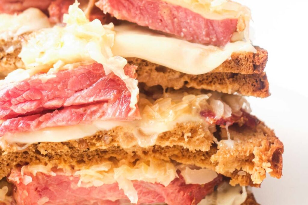 Air Fryer Reuben Sandwich