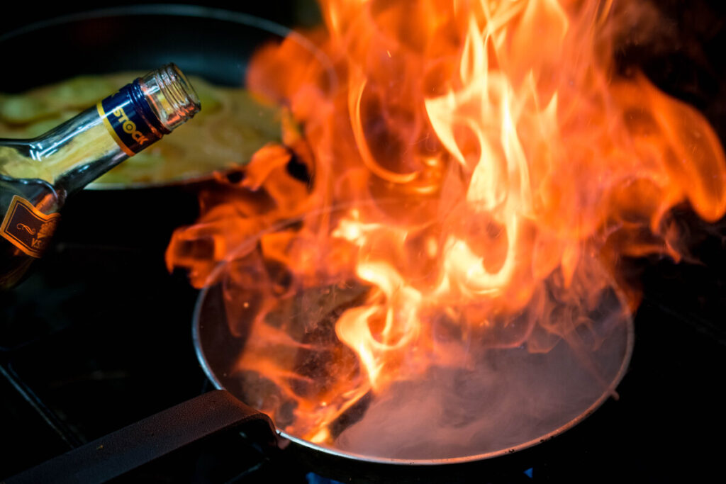 Alcohol Burns Off Completely When Cooking