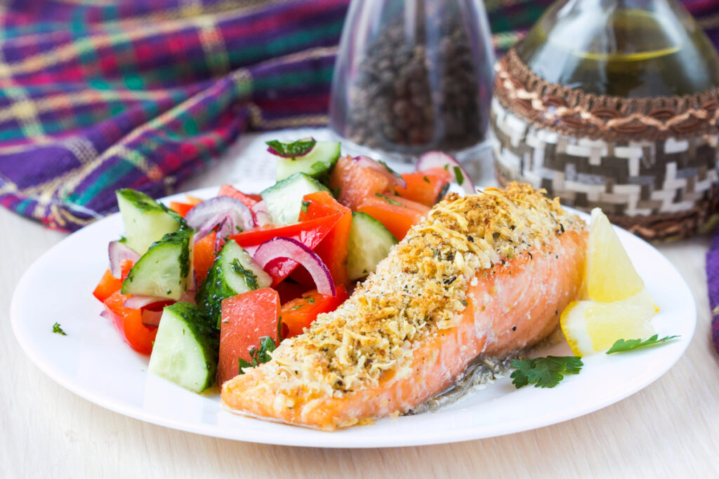 Baked Parmesan Crusted Fish