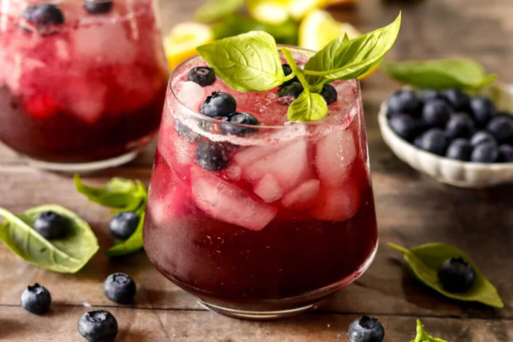 Blueberry Basil Smash