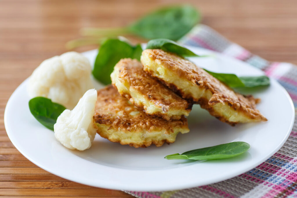 Cauliflower Fritters