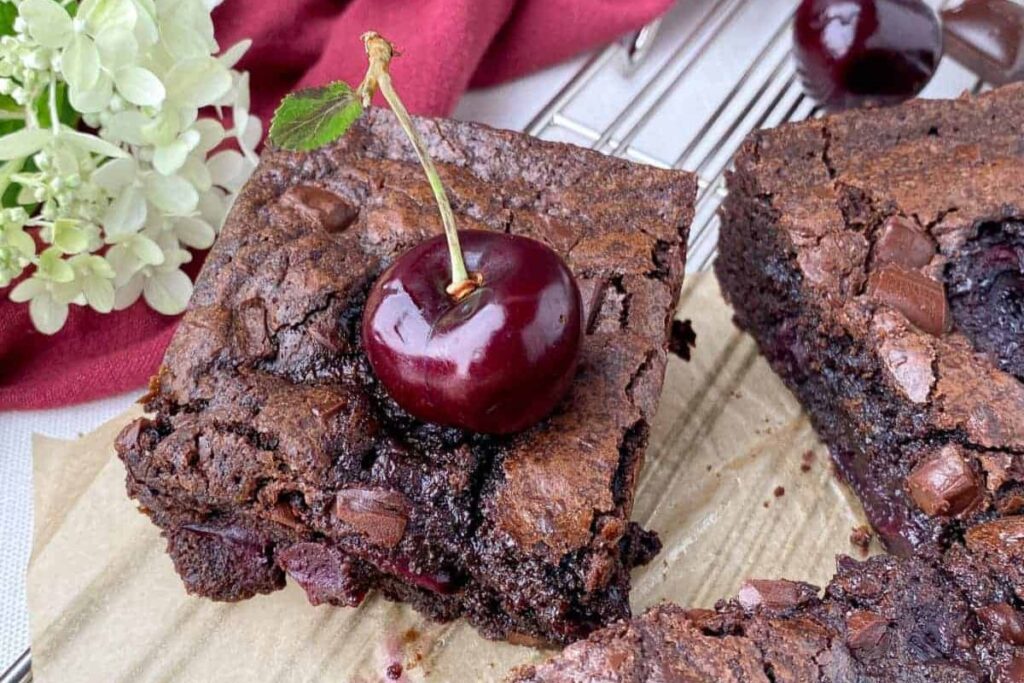 Chocolate Cherry Brownies