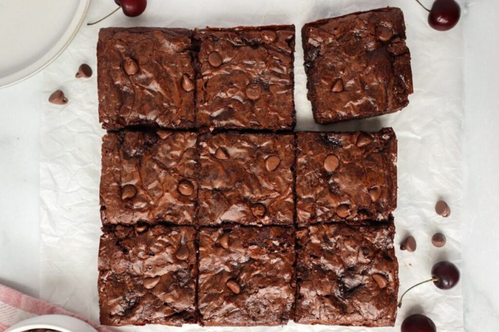 Chocolate Cherry Brownies