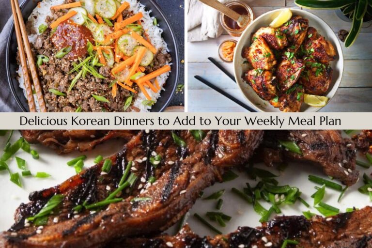 15 Delicious Korean Dinners to Add to Your Weekly Meal Plan