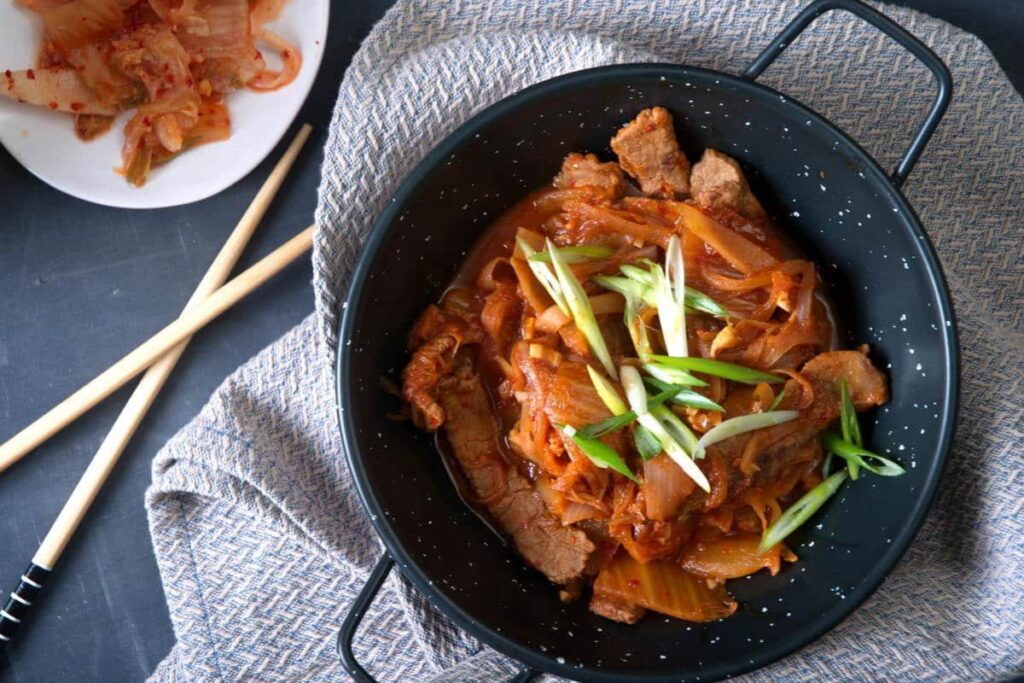 Easy Kimchi Beef Stew