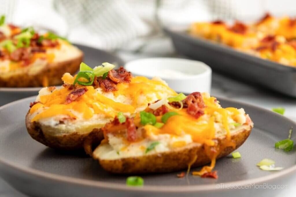 Easy Twice Baked Potatoes Recipe