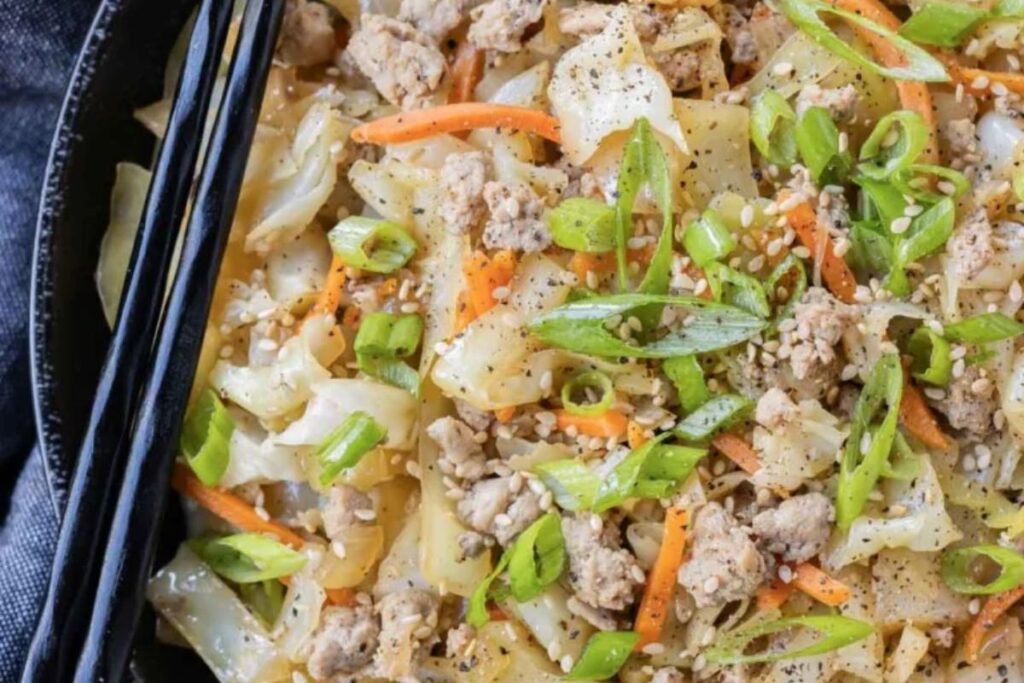 Egg Roll In A Bowl (One-Skillet Recipe)