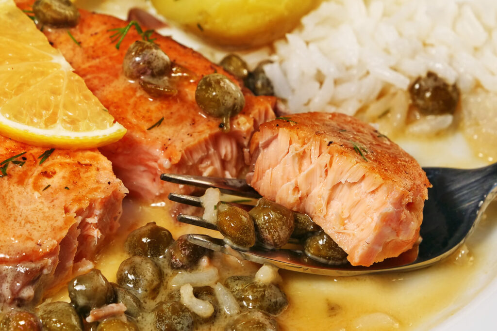 Fish Piccata with Lemon and Capers