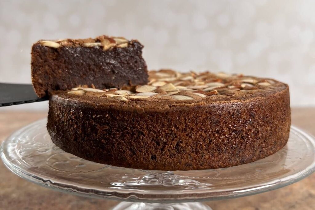 Flourless Chocolate Almond Cake (Torta Caprese)