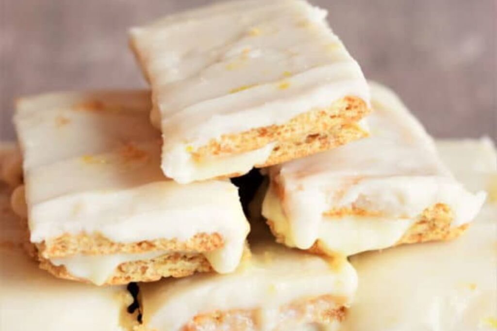 Graham Wafer Lemon Bars