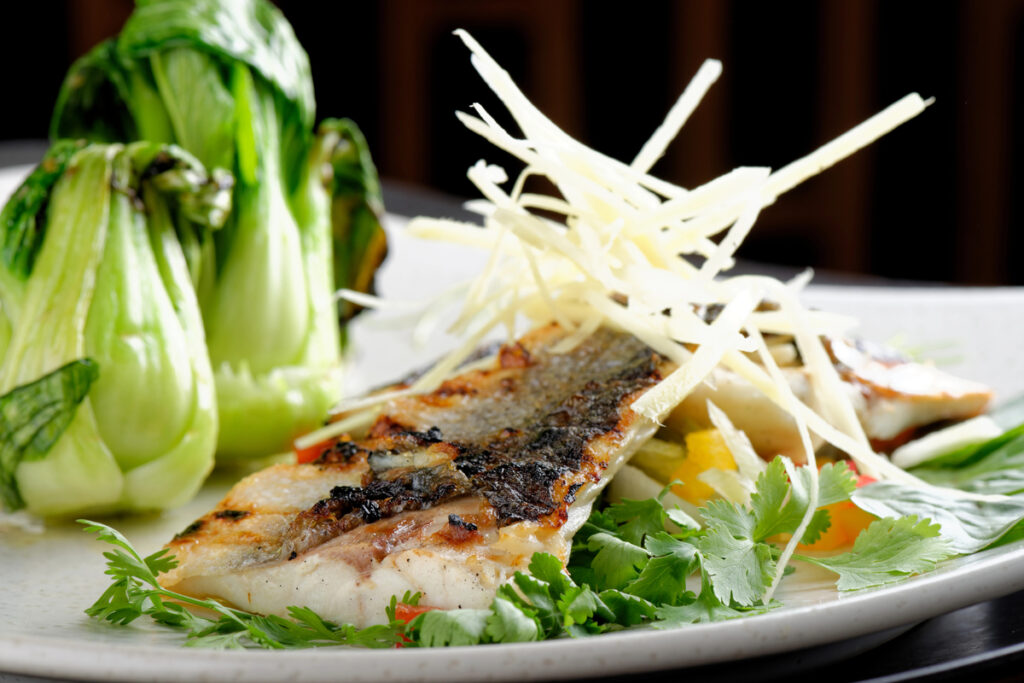 Grilled Sea Bass