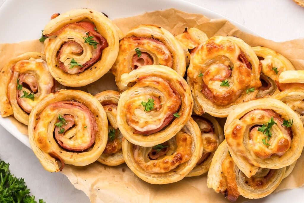 Ham And Cheese Pinwheels