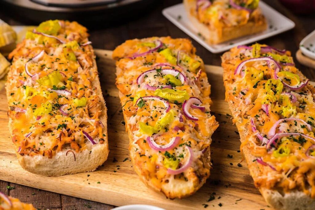 Instant Pot Bbq Chicken French Bread Pizza