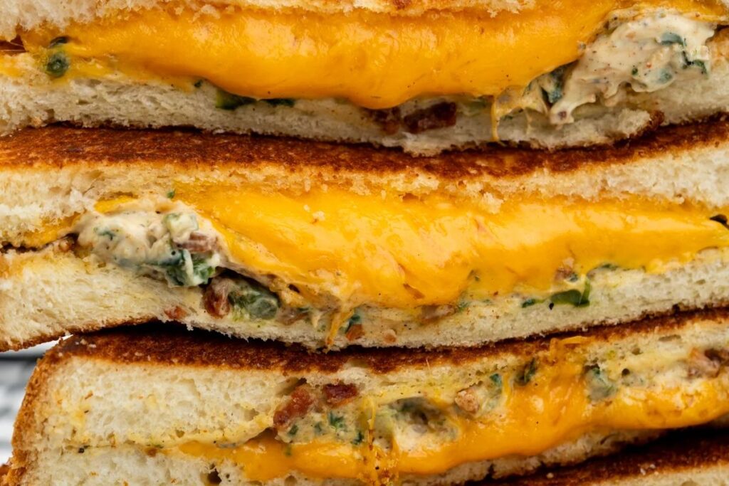 Jalapeno Popper Grilled Cheese