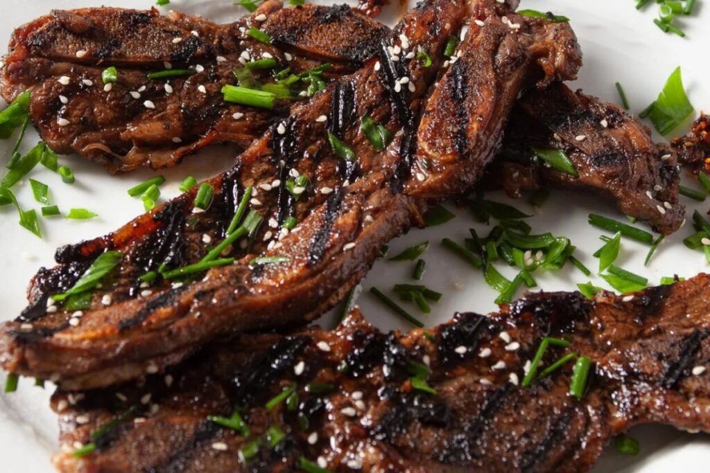 Kalbi (Galbi) Korean BBQ Short Ribs