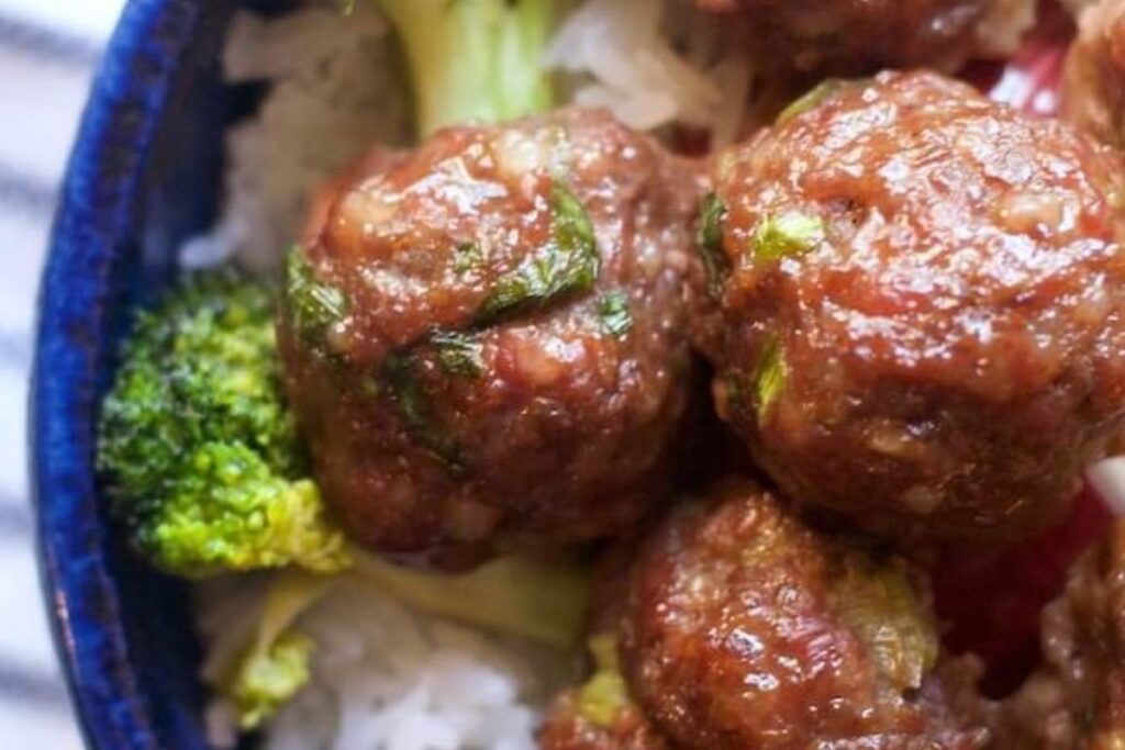 Korean BBQ Meatballs 