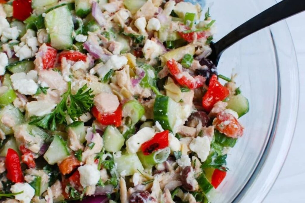 Mediterranean Tuna Salad