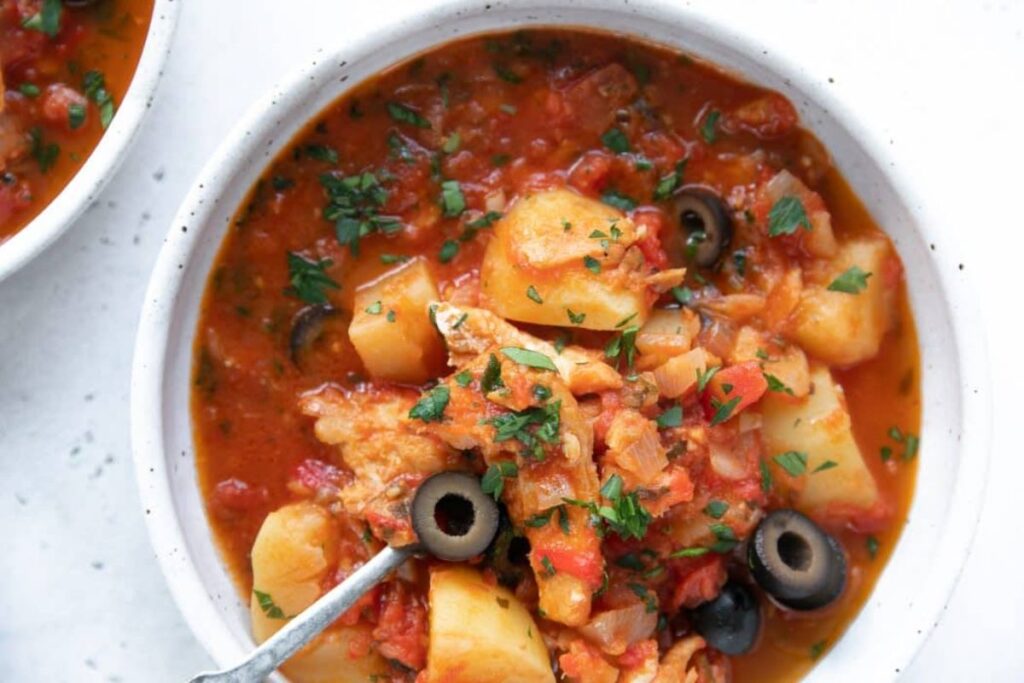 Norwegian Salt Cod Stew (Bacalao)