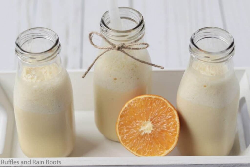 Orange Creamsicle Milkshake Recipe