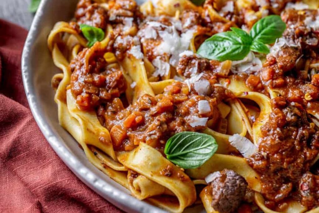 Red Wine Slow Braised Italian Beef Ragù