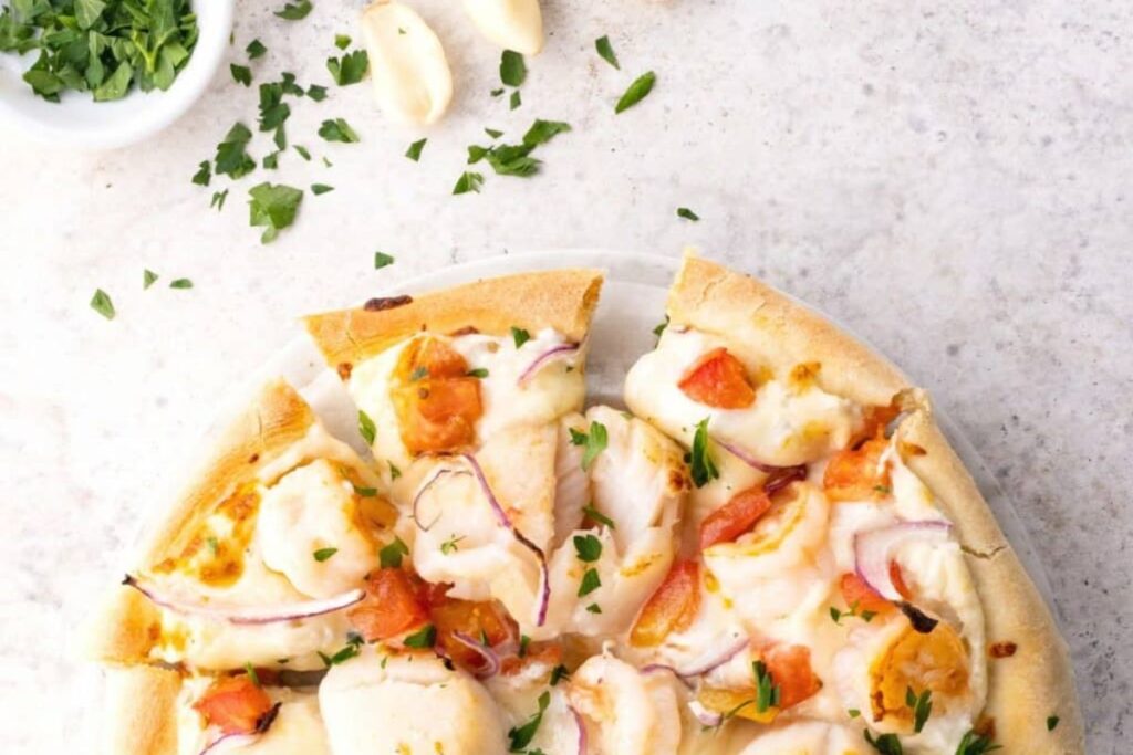 Seafood Pizza (Quick + Easy!)