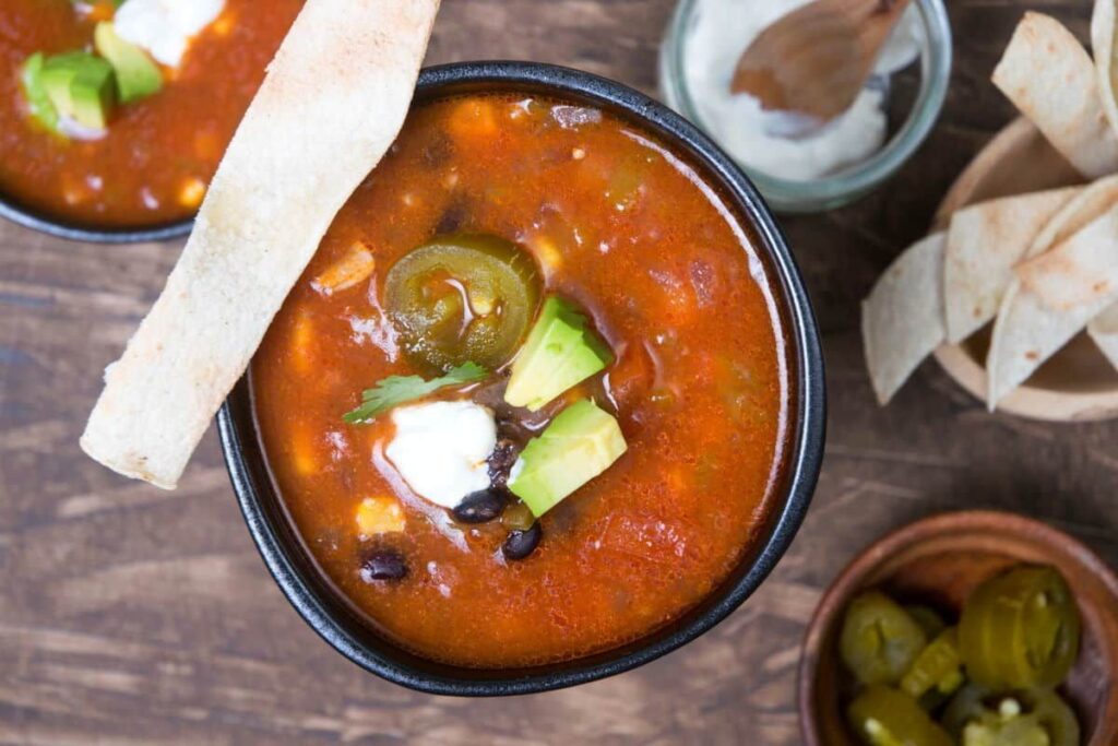 Slow Cooker Mexican Soup