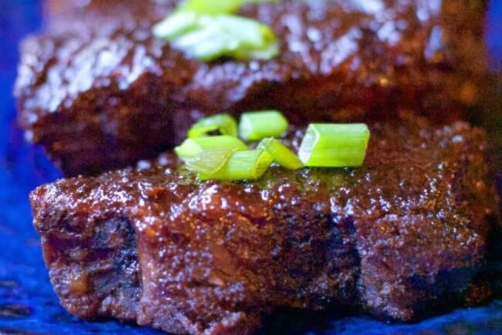 Sweet Glazed Baked Korean Short Ribs