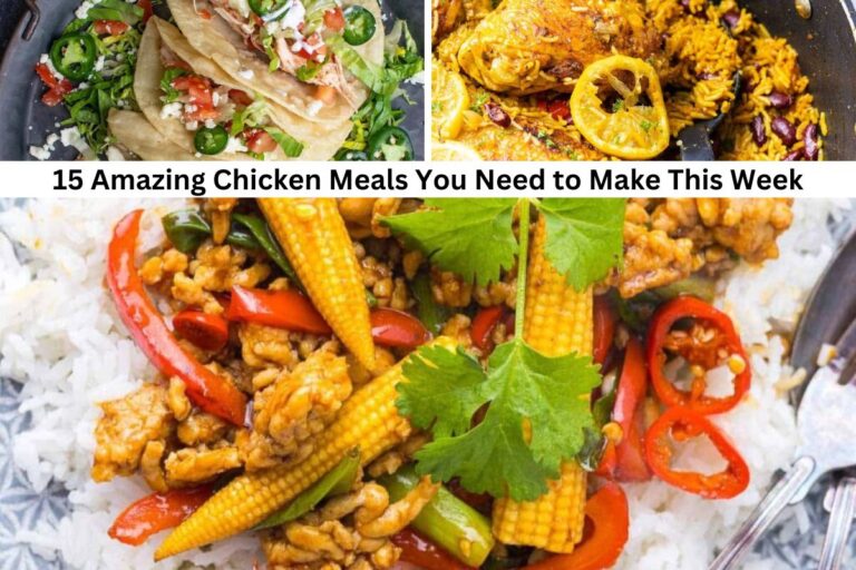 Thaw Out That Chicken! 15 Amazing Chicken Meals You Need to Make This Week