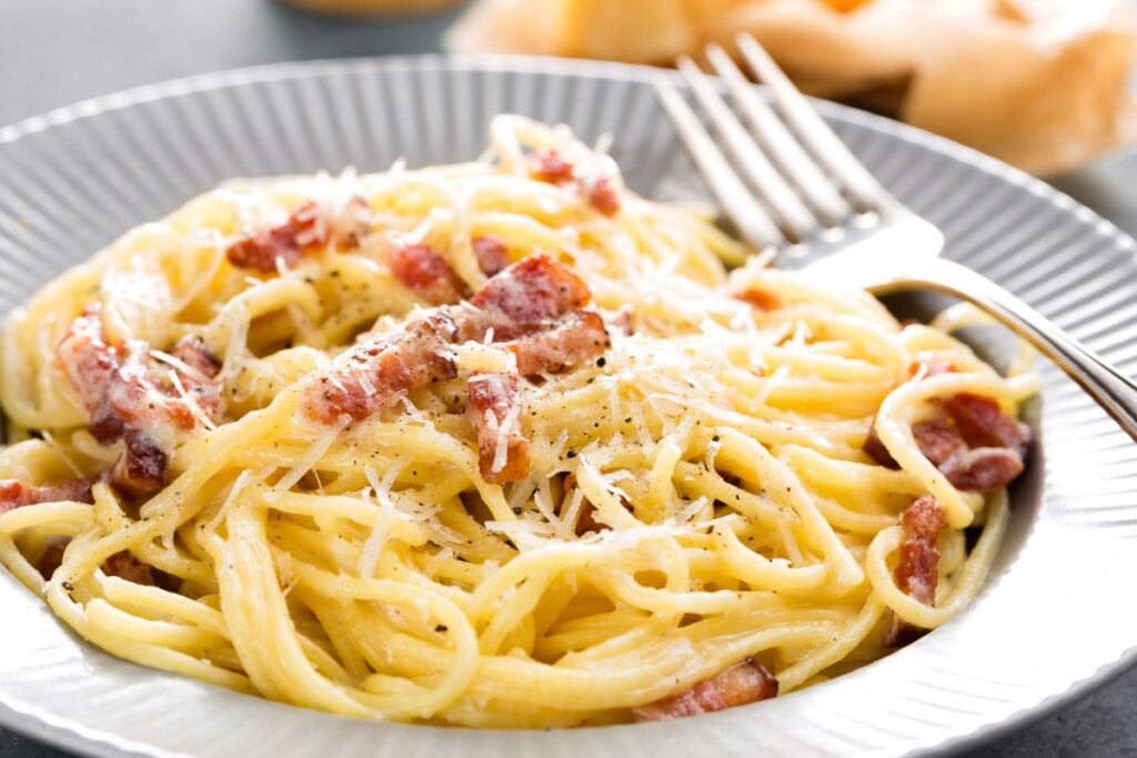 spaghetti Carbonara pasta