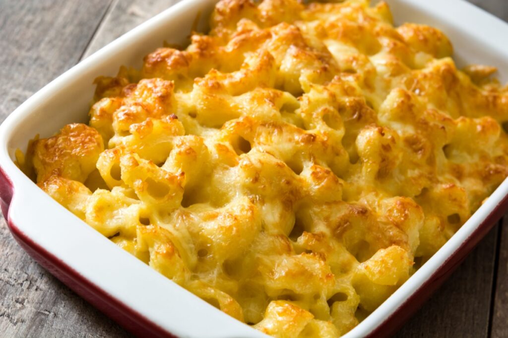 American macaroni and cheese