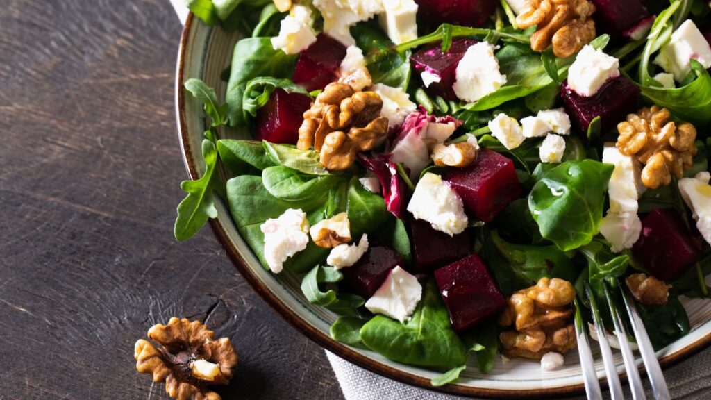 Beet and Goat Cheese Salad