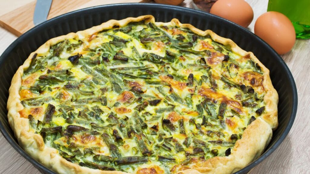 Caramelized Onion and Spinach Tart