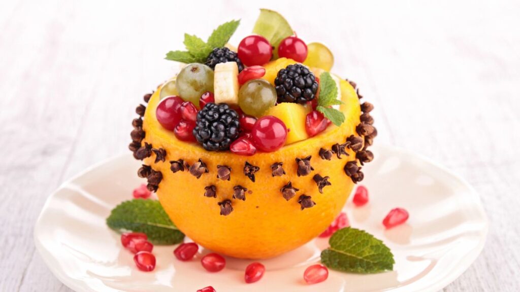Fruit Salad with Cinnamon and Orange